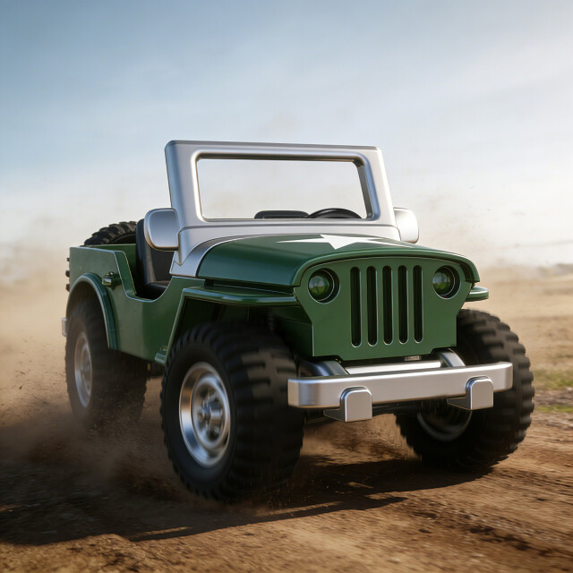 Metalmorphose Ordu Jeep Anahtarlık