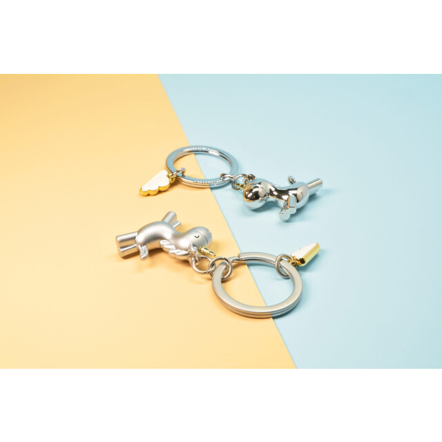 Metalmorphose 3D Uçan Unicorn Anahtarlık