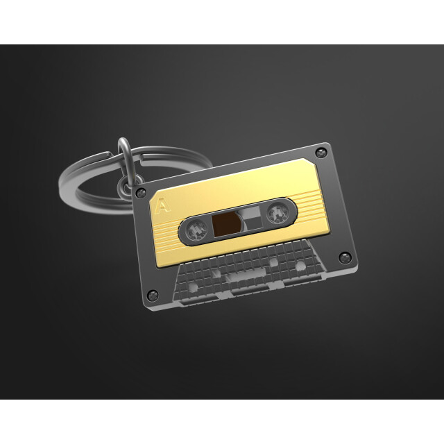 Metalmorphose Kaset Anahtarlık