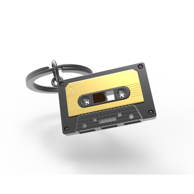 Metalmorphose Kaset Anahtarlık