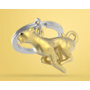 Metalmorphose Leopar Anahtarlık