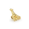 Metalmorphose Leopar & Tropikal Yaprak Broş Seti