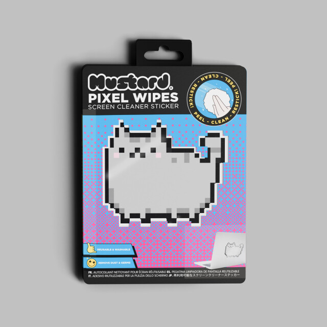 Cat Pixel Sicker Ekran Temizleyici