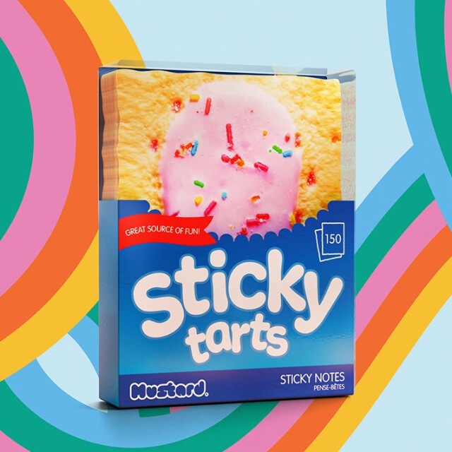 Mustard Pop Tarts Sticky Not Kağıdı
