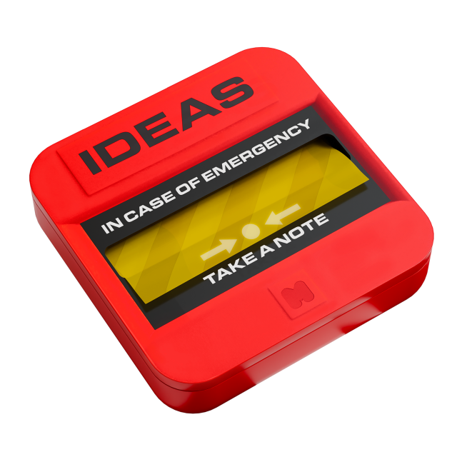 Emergency Yapışkanlı Not Kağıdı