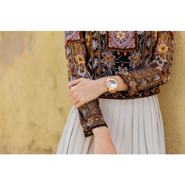 Mykronoz  Zetıme Hibrid Saat Petite Rose Metal Kordon
