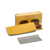 Okkia Alessio Unisex G&uuml;neş G&ouml;zl&uuml;ğ&uuml;Transparan Sarı / Lens: Kahverengi Degrade