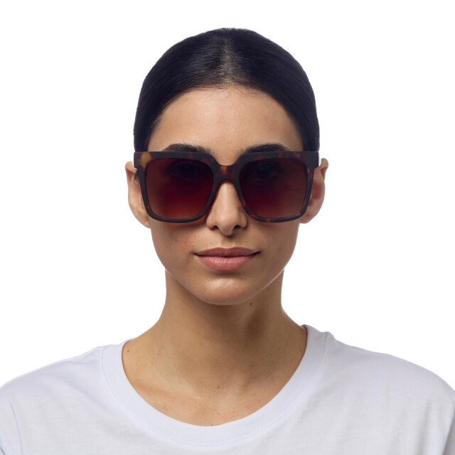 Okkia Roma Unisex Klasik Havana Güneş Gözlüğü Kahverengi Degrade