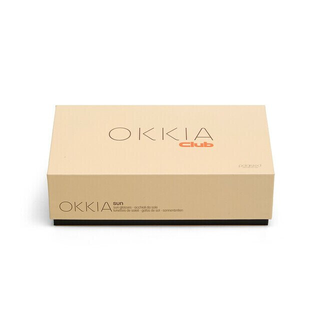 Okkia Club PROCIDA Siyah Lens Polarize G&uuml;neş G&ouml;zl&uuml;ğ&uuml; Siyah