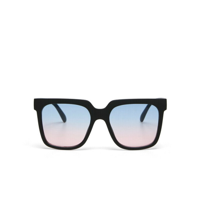 Okkia Roma Unisex G&uuml;neş G&ouml;zl&uuml;ğ&uuml; Siyah / Lens: Mavi/Pembe gradyan