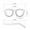 Okkia Zeno Round Unisex G&uuml;neş G&ouml;zl&uuml;ğ&uuml;Sahara Havana / Lens: Yeşil