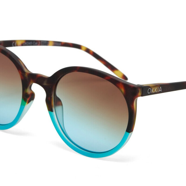 Okkia Berlino Unisex G&uuml;neş G&ouml;zl&uuml;ğ&uuml;Havana Mavi