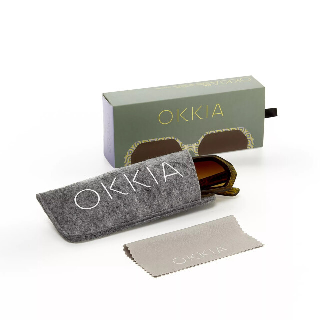 Okkia Andrea Altıgen Unisex  G&uuml;neş G&ouml;zl&uuml;ğ&uuml;
