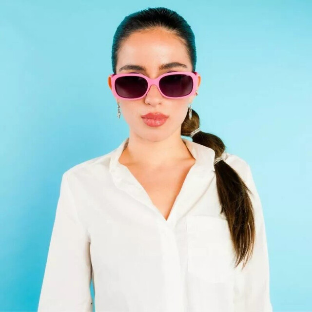 Okkia Chiara Unisex Pembe G&uuml;neş G&ouml;zl&uuml;ğ&uuml; Siyah Gradyan