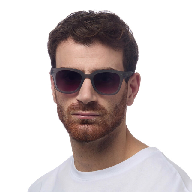 Okkia Giovanni Siyah Lens Unisex Güneş GözlüğüGri