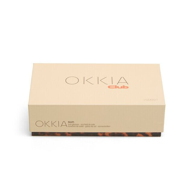 Okkia Club PROCIDA Yeşil Lens Polarize G&uuml;neş G&ouml;zl&uuml;ğ&uuml; Klasik Havana