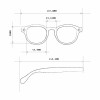 Okkia Aurelio Unisex Okuma -  G&uuml;neş G&ouml;zl&uuml;ğ&uuml; - 1.50