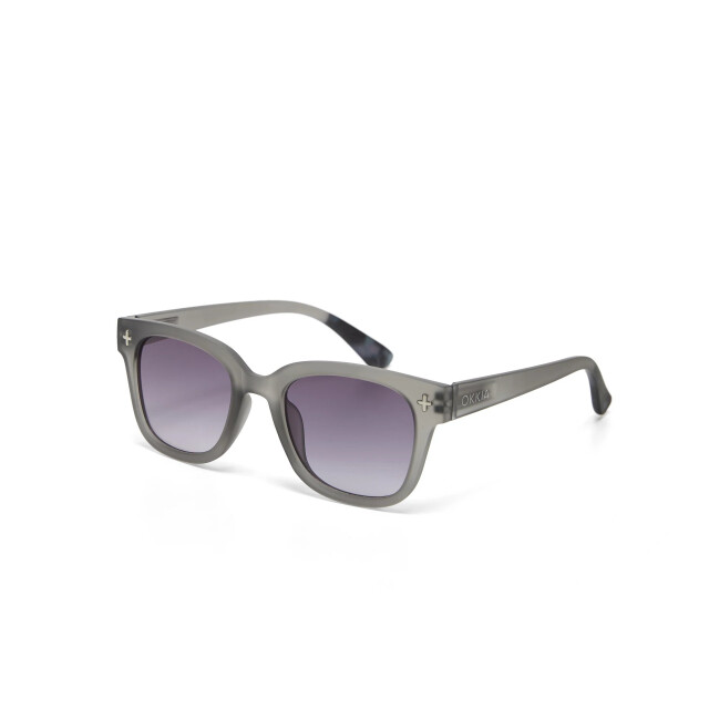 Okkia Giovanni Siyah Lens Unisex Güneş GözlüğüGri