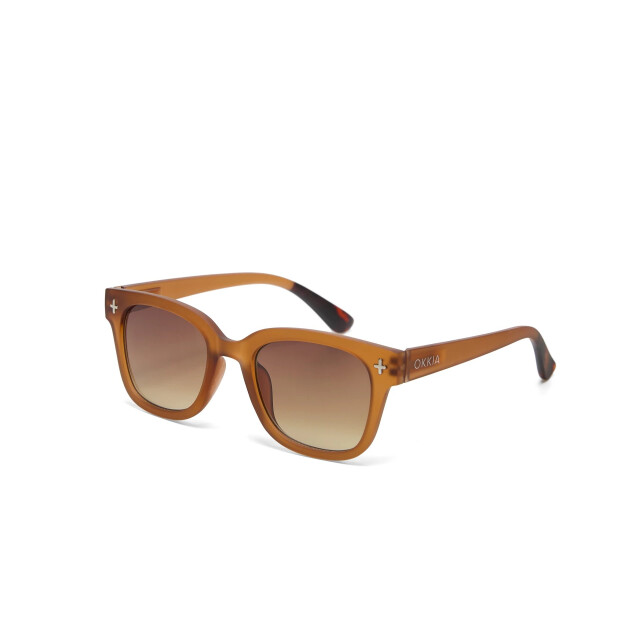 Okkia Giovanni Kahverengi Lens Unisex G&uuml;neş G&ouml;zl&uuml;ğ&uuml; Kahverengi