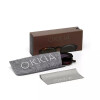 Okkia Zeno Round Unisex Siyah Havana Güneş Gözlüğü Siyah Gradyan