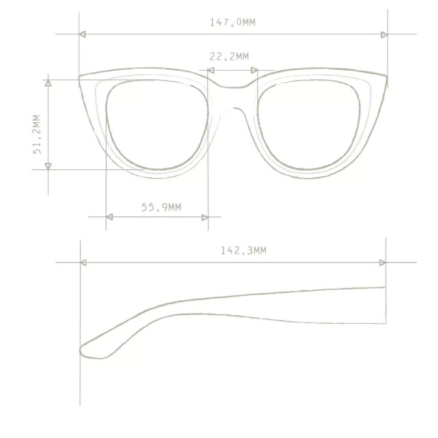 Okkia Silvia Güneş Gözlüğü  Havana Sarısı