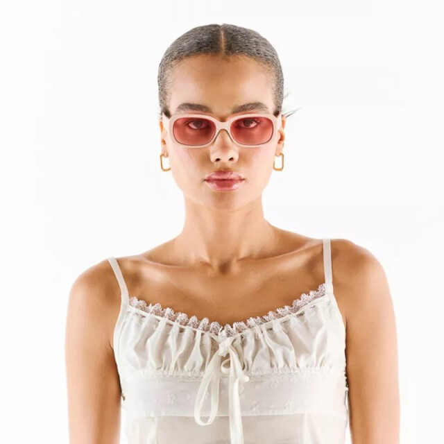 Okkia Chiara Toz Pembe Unisex G&uuml;neş G&ouml;zl&uuml;ğ&uuml; Pembe Gradyan - OUTLET