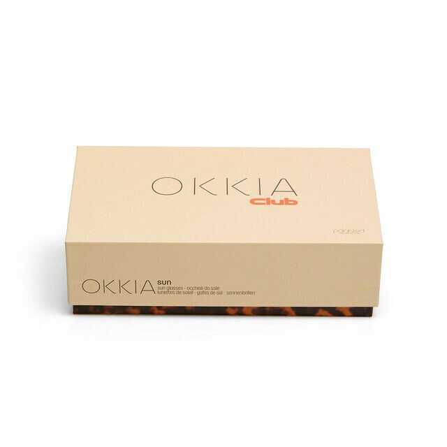 Okkia Club ALICUDI Yeşil Lens Polarize G&uuml;neş G&ouml;zl&uuml;ğ&uuml; Klasik Havana