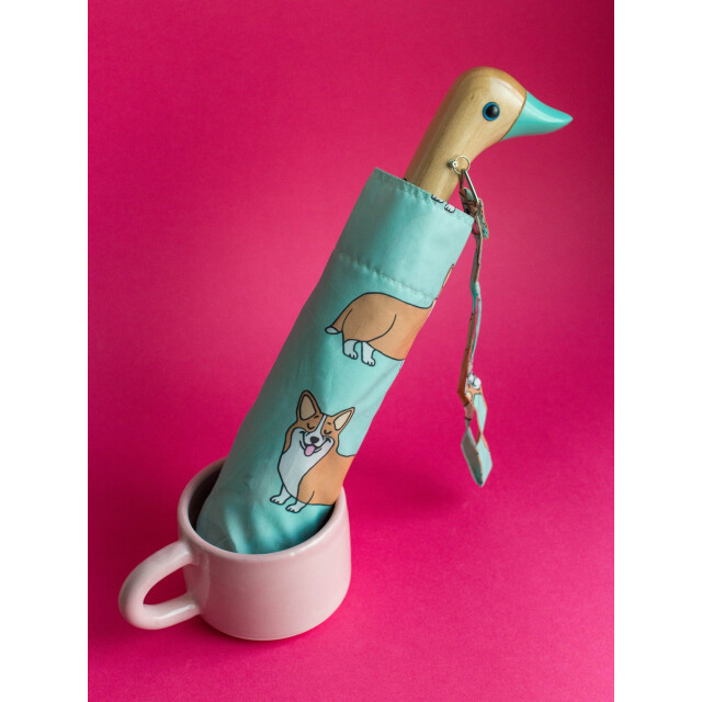 Original Duckhead Duck Kompakt Şemsiye Corgi Mint Compact