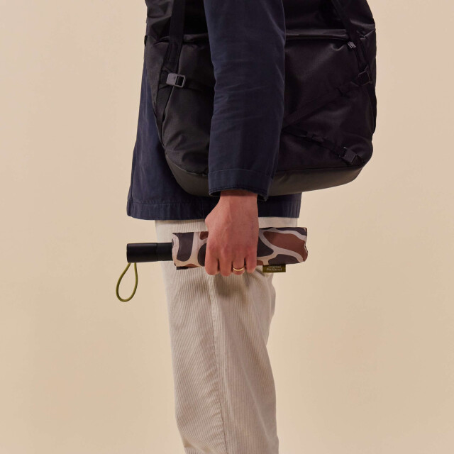 Original Duckhead The Daily - Beige Ripples Automatic Umbrella