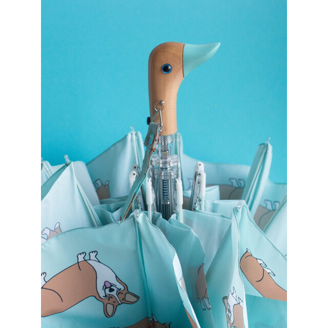 Original Duckhead Duck Kompakt Şemsiye Corgi Mint Compact